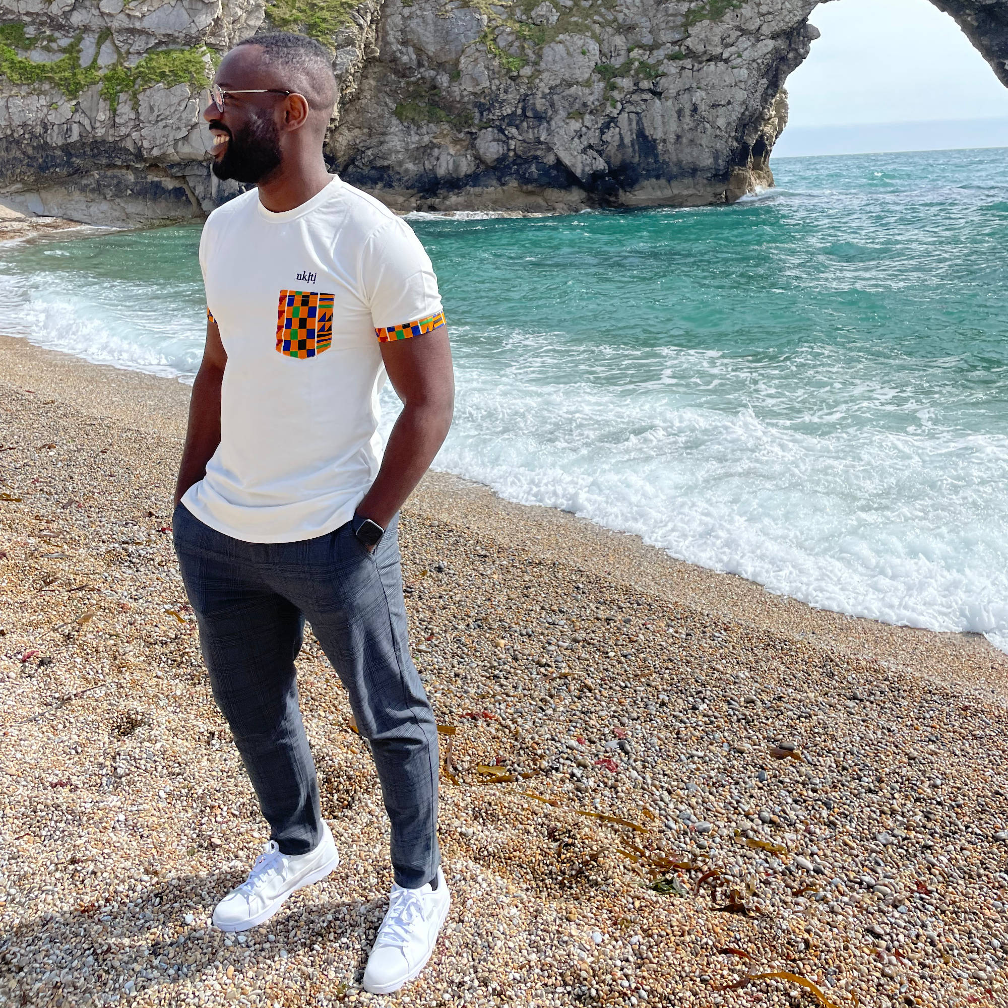Kente African Print Mens Shirt