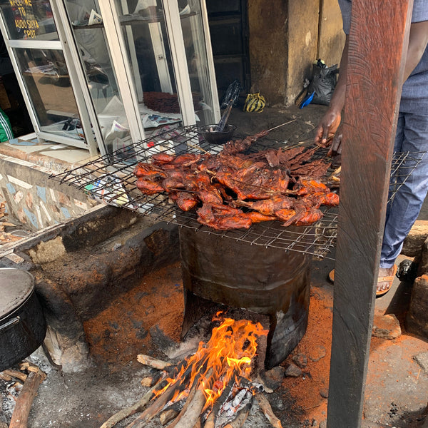 Beef and chicken nigerian suya