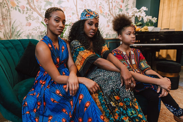 women wearing african fashion