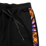 Tapered African print joggers drawstring detail